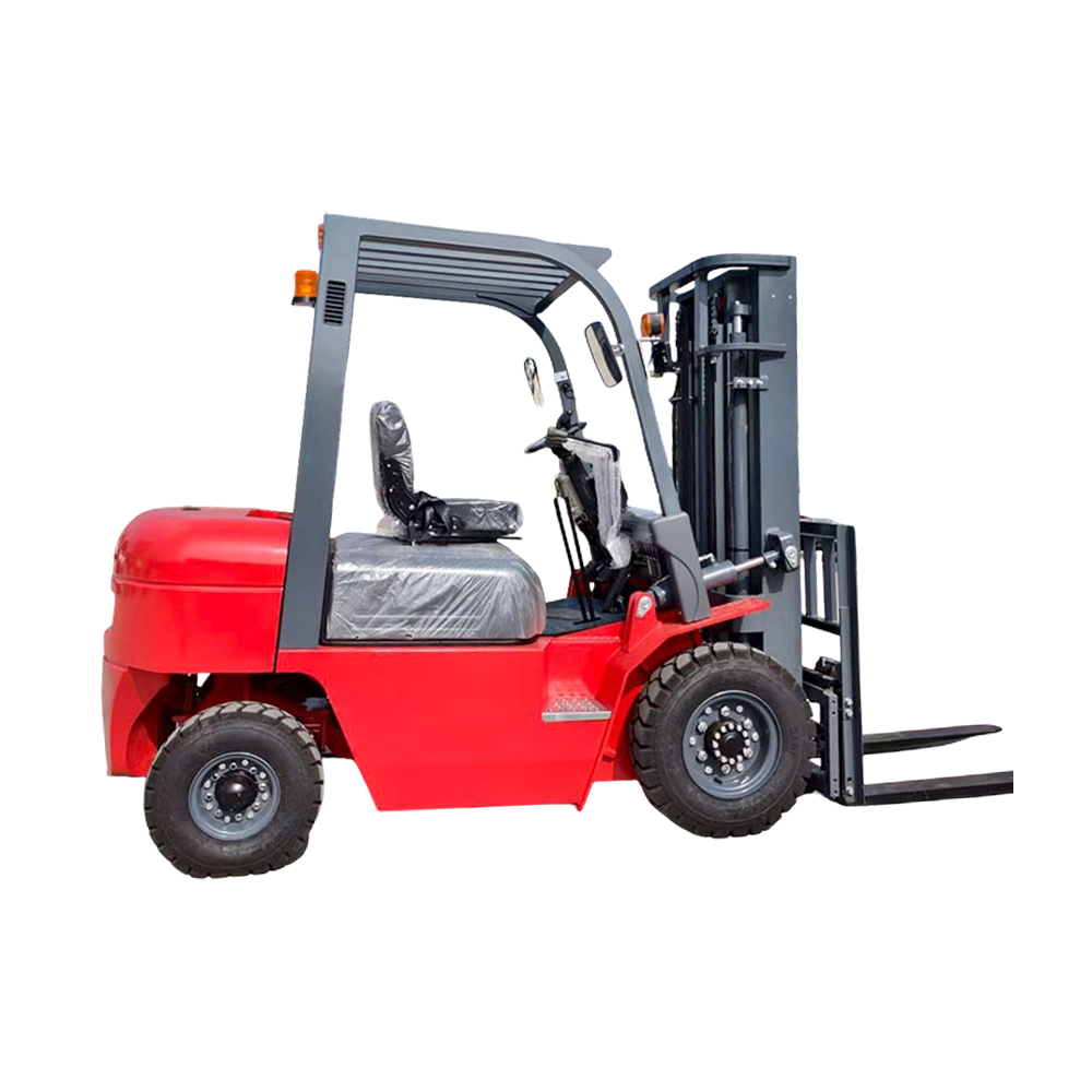 Altezza standard 3 m Pneumatico gonfiabile Carrello elevatore diesel da 2,5 tonnellate Altezza standard 3 m Pneumatico gonfiabile Carrello elevatore diesel da 2,5 tonnellate