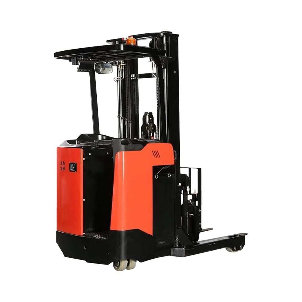 Carrello retrattile elettrico portatile da 1,2 tonnellate, alimentato a batteria