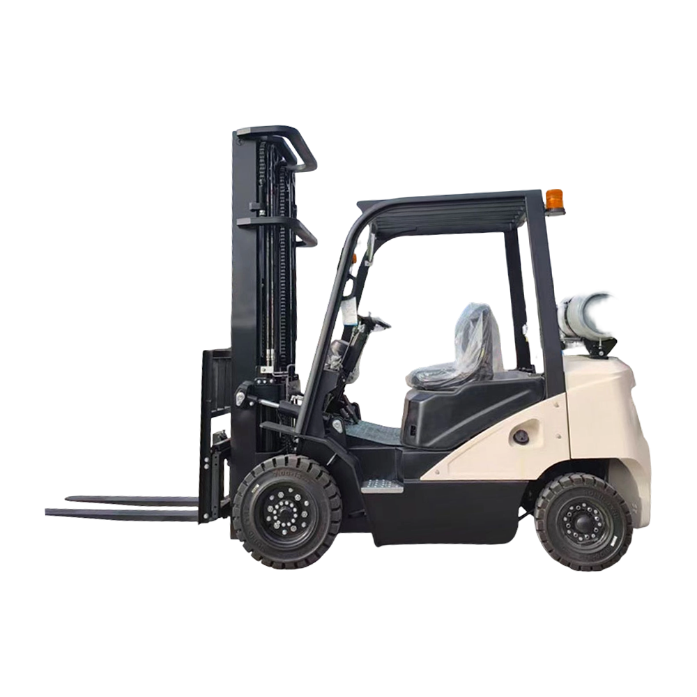 Carrello elevatore GPL da 2,5 tonnellate con trasmissione idraulica automatica a 4 ruote