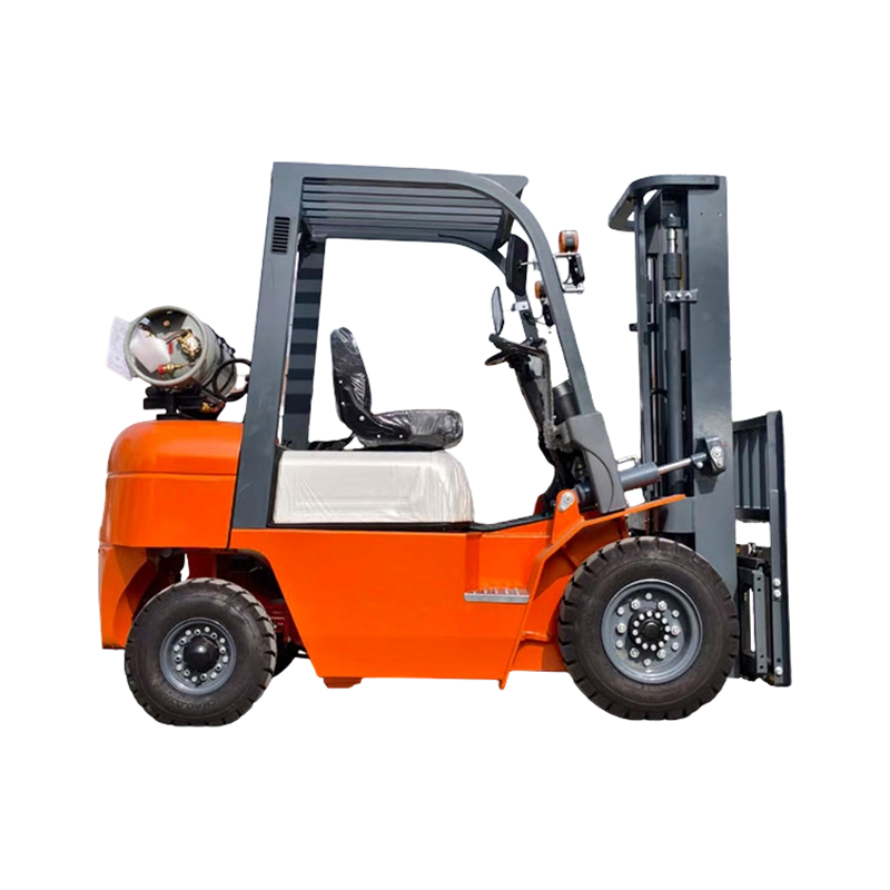 Carrello elevatore a gas GPL da 2 tonnellate con motore Nissan K25 e traslatore laterale